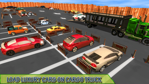 飞机汽车运输车3D