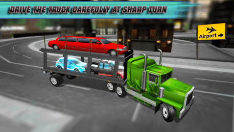 飞机汽车运输车3D